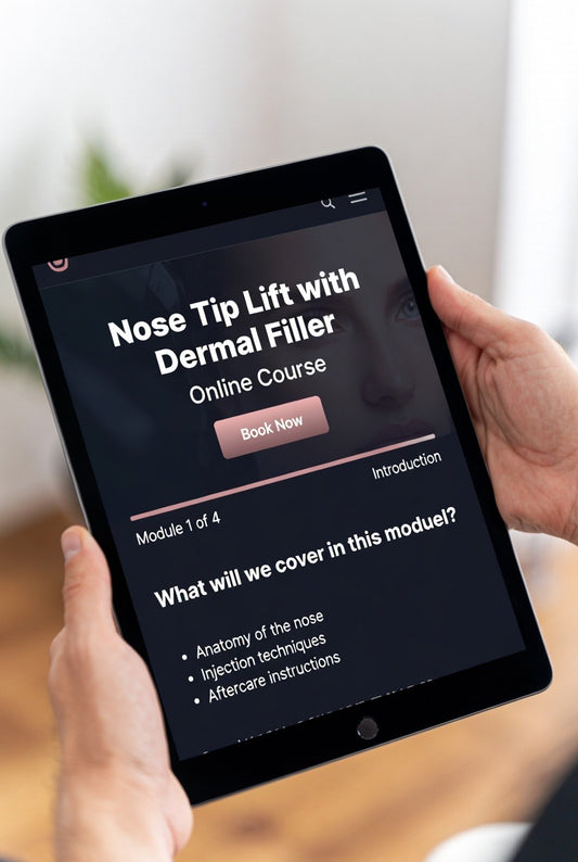 CPD-Accredited Online Nose Tip Lift with Dermal Filler Training Course for Aesthetic Practitioners