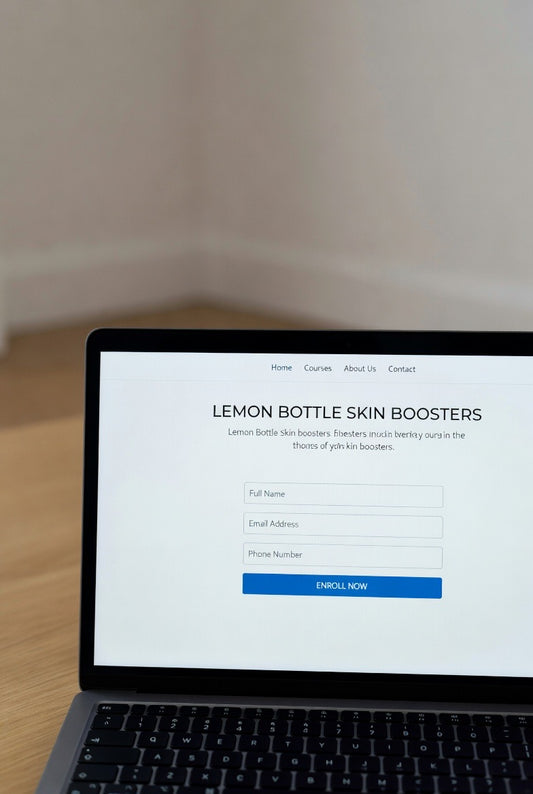 Lemon Bottle Skin Booster | Online Training Course | CPD Accredited