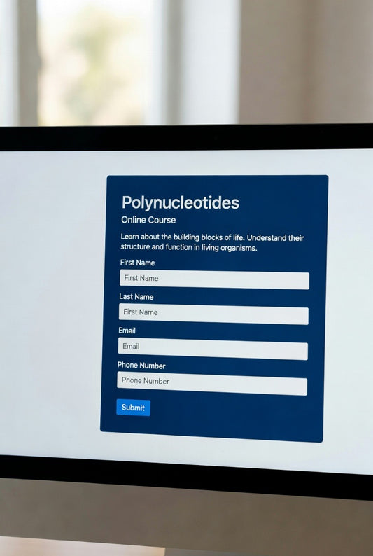 Polynucleotides Plenhyage XL | Online Training Course | CPD Accredited |