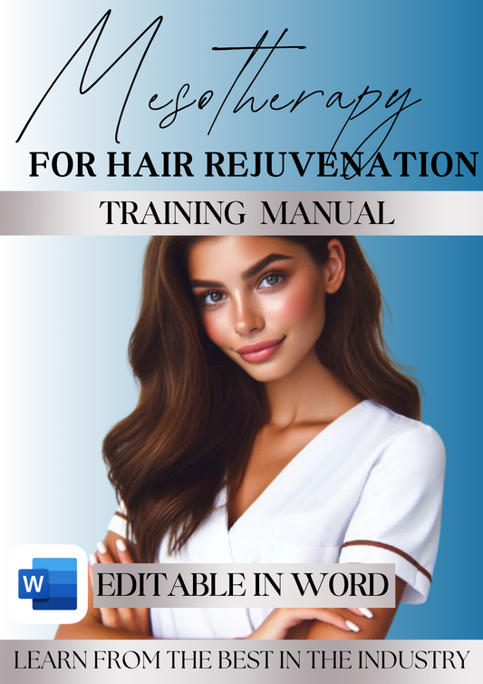 Mesotherapy Hair Rejuvenation Editable Manual
